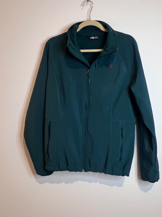 The North Face Jackets & Blazers - The North Face Apex Soft Shell Jacket Women's XL Green Fleece Lined Full Zip